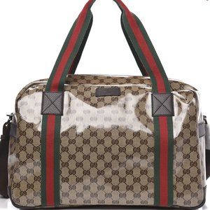 GUCCI GG Crystal Carry On Duffle Bag - Large